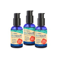 Breathealer 3-Pack: All Natural, Mint Mouth-Freshener